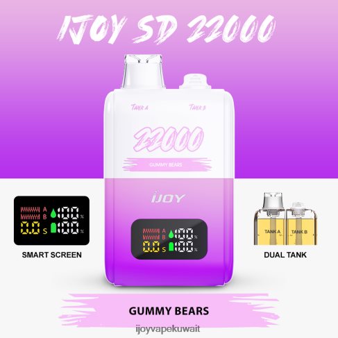 Best iJOY Flavor 4DL4N8154 - iJOY SD 22000 يمكن التخلص منه الدببة الصمغية