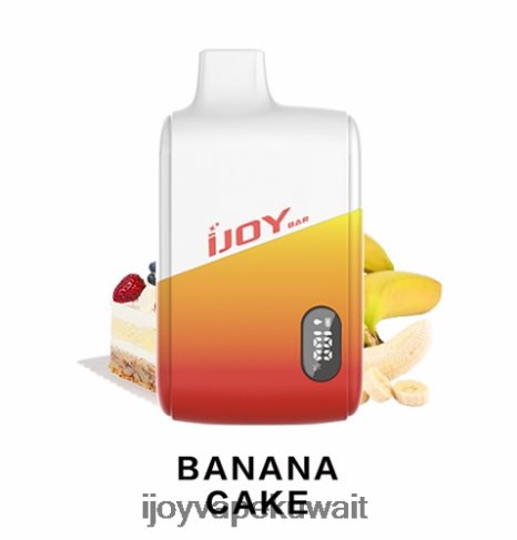iJOY Vapes Online 4DL4N8176 - iJOY Bar IC8000 يمكن التخلص منه كعكة الموز